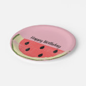 Plato Sandía Papieren Bordje (Gekanteld)