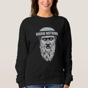 Plato Sokrates Aristoteles Weet Niets Delphi Fil Trui