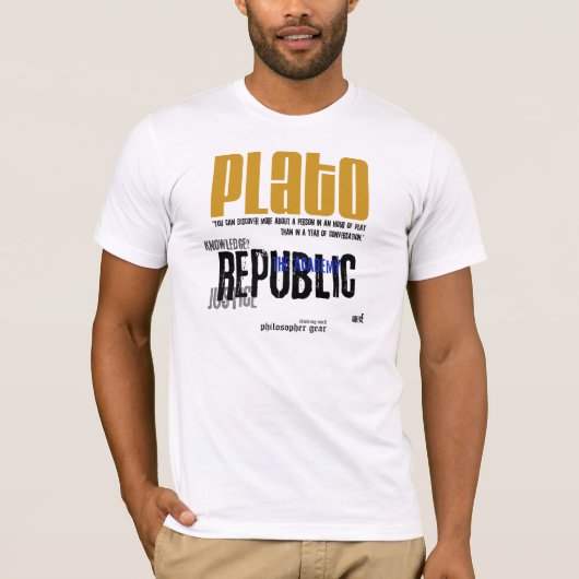 PLATO T-SHIRT (Voorkant)