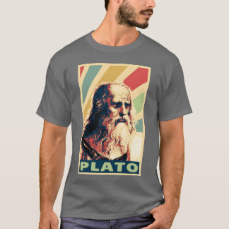 Plato Vintage Colors retro T-shirt