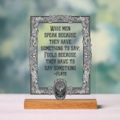 Plato Wise Speak (Neutre)