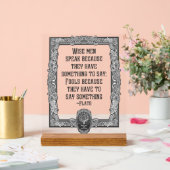 Plato Wise Speak (Mariage)