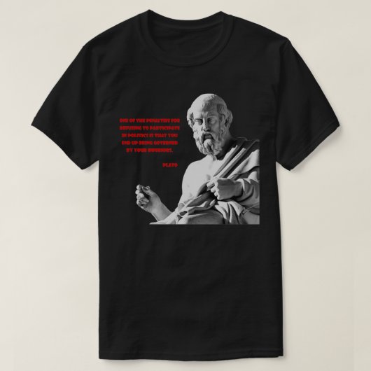 Platon citation Classic TShirt (Design devant)