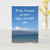 Platon soit Aqua aimable d'océan de plage de carte (Fleur jaune)