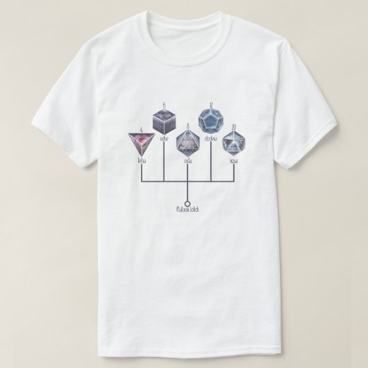 Platonische lijm t-shirt (Design voorkant)