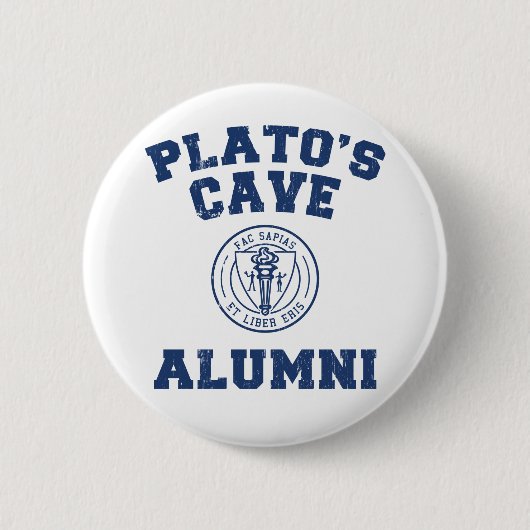 Plato's Cave Alumni Button (Voorkant)