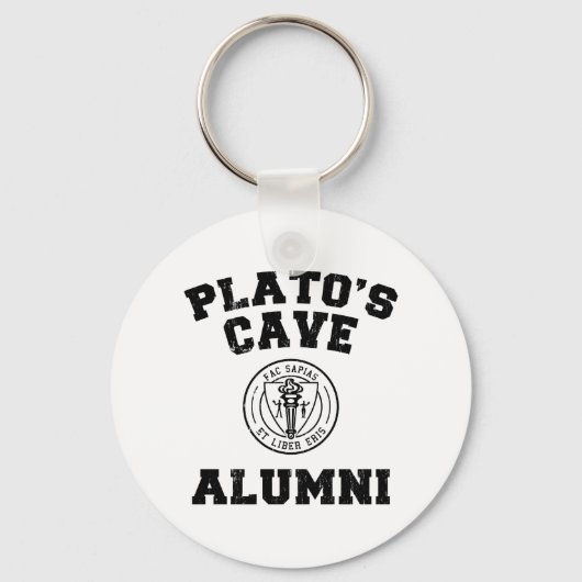 Plato's Cave Alumni Sleutelhanger (Voorkant)