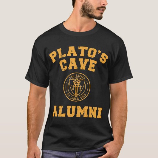 Plato's Cave Alumni T-Shirt (Voorkant)