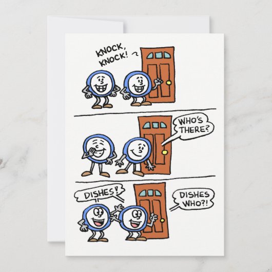 Plats et Invitation à un Invitation de fête (Devant)