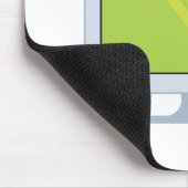 platscreen het vectorontwerp van de PC monitor Muismat (Hoek)