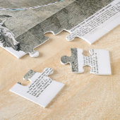 Platte aardenkaart legpuzzel (Zijkant)