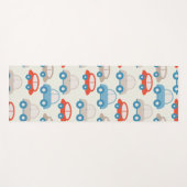 platte auto's yogamat (Voorkant (horizontaal))