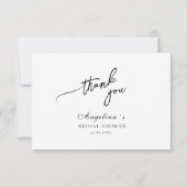 Platte bedankkaart (Voorkant)