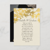 Platte bedankkaart (Voorkant / Achterkant)