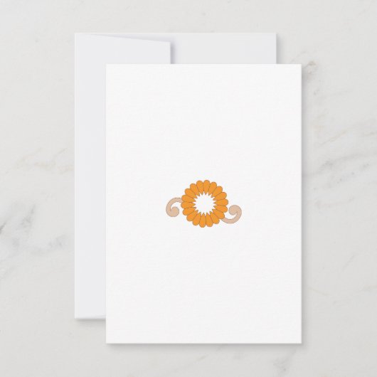 Platte bedankkaart (Voorkant)