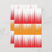 Platte bedankkaart (Voorkant / Achterkant)