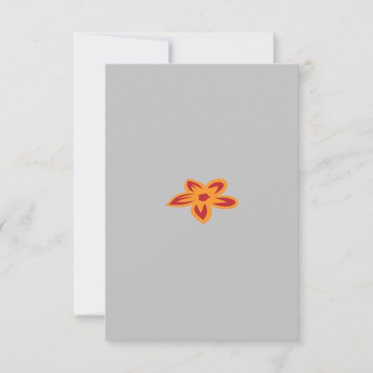 Platte bedankkaart (Voorkant)