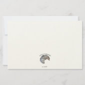 platte cacaokaart briefpapier (Achterkant)