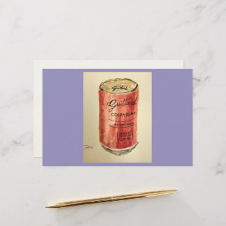 platte cacaokaart briefpapier