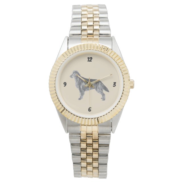 Platte coatings horloge (Voorkant)