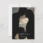 Platte Dank-je-welkaart Bedankkaart (Achterkant)