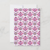 Platte dankkaart bedankkaart (Achterkant)