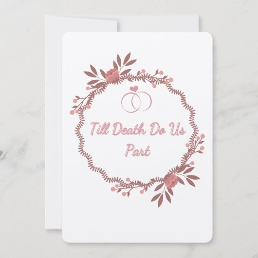 Platte Dankkaart Bedankkaart (Voorkant)