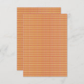 Platte Dankkaart Bedankkaart (Voorkant / Achterkant)