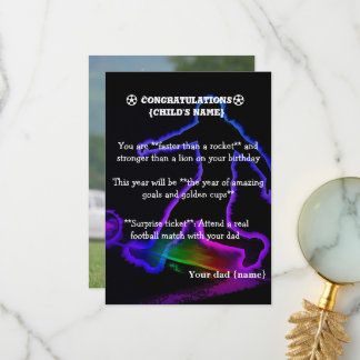 Platte dankkaart bedankkaart