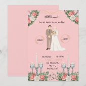 Platte foto uitnodiging (Voorkant / Achterkant)