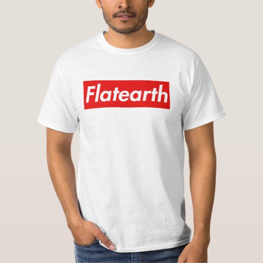 platte grond t-shirt (Voorkant)