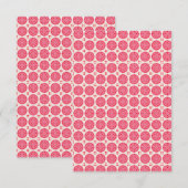 Platte kaart met dankwoord (Voorkant / Achterkant)