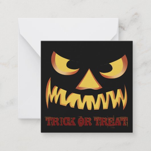 Platte kaart notitiekaartje (Voorkant)