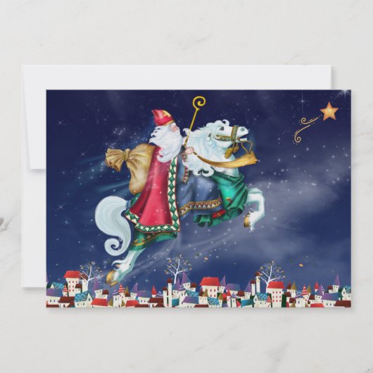 Platte Kaart - Prachtige St. Nick (Voorkant)