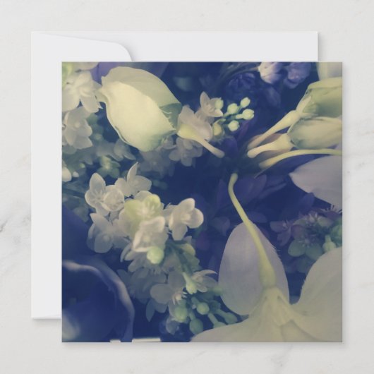 platte kaart voor bloemen (Voorkant)