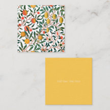 PLATTE KAART: WILLIAM MORRIS; GRANAATAPPELS