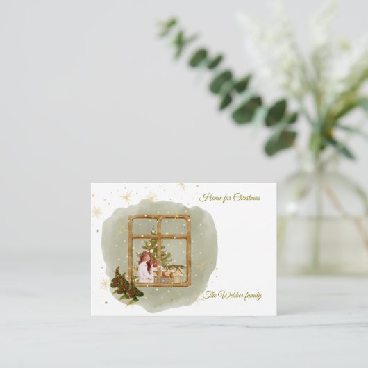 Platte kaartjes  (Staand voorkant)