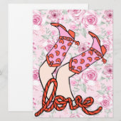 Platte Kerstkaart (Voorkant / Achterkant)