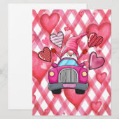 Platte kerstkaart (Voorkant / Achterkant)