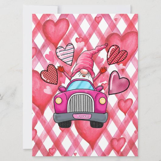 Platte kerstkaart (Voorkant)