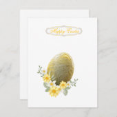 Platte kerstkaart  (Voorkant / Achterkant)