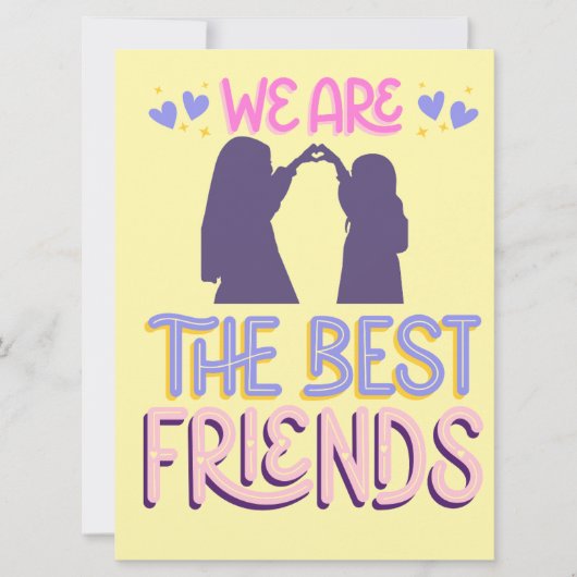 Platte Kerstkaart (Voorkant)