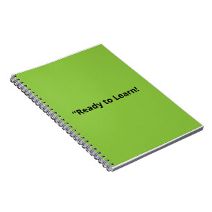 Platte limoengroene achtergrond – schooltextuur notitieboek