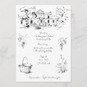 Platte menu (Voorkant)