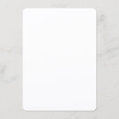 Platte menu (Achterkant)