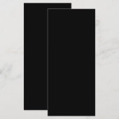 Platte menu (Voorkant / Achterkant)