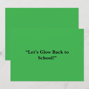 Platte Neon Groene Achtergrond – Schooltextuur Aankondiging