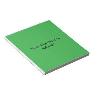 Platte Neon Groene Achtergrond – Schooltextuur Notitieblok