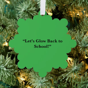 Platte Neon Groene Achtergrond – Schooltextuur Ornament Kaart