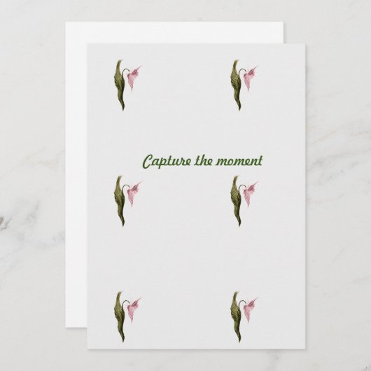 Platte noot save the date (Voorkant / Achterkant)